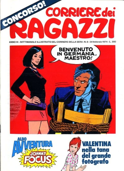 Cover of Benvenuto in Germania, Maestro