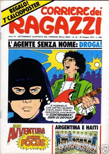 Cover of L'Agente Senza Nome: Droga!