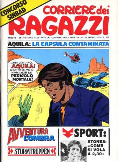 Cover of Aquila: la capsula contaminata
