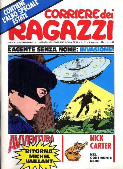 Cover of L'Agente Senza Nome: invasione!
