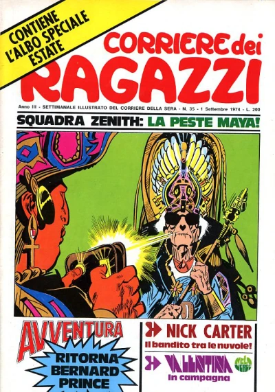 Cover of Squadra Zenith: la peste Maya