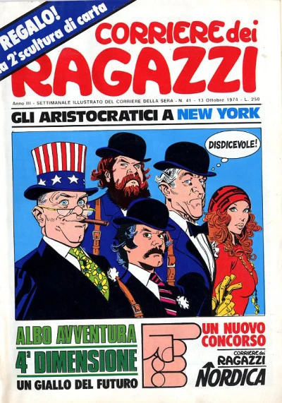 Cover of Gli Aristocratici a New York