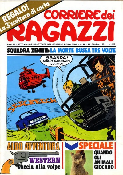 Cover of Squadra Zenith: la morte bussa tre volte