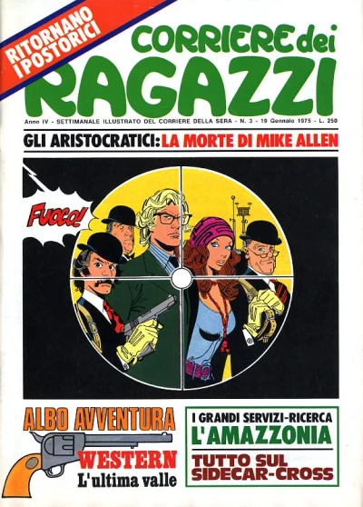 Cover of Gli Aristocratici: la morte di Mike Allen