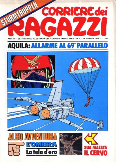 Cover of Aquila: allarme al 69° parallelo