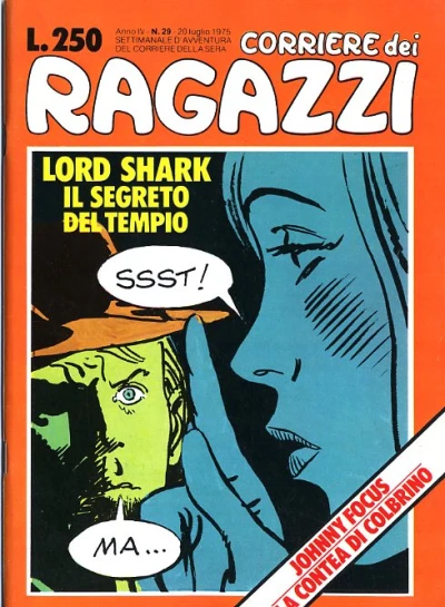 Cover of Lord Shark il segreto del tempio