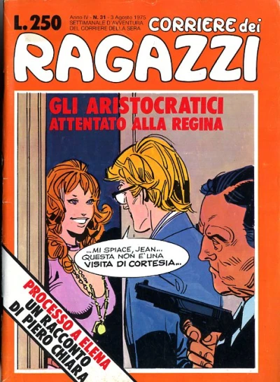 Cover of Gli Aristocratici attentato alla regina