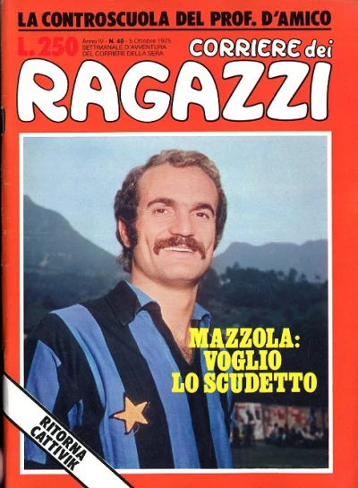 Cover of Mazzola: voglio lo scudetto