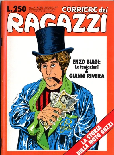 Cover of Enzo Biagi: le tentazioni di Gianni Rivera