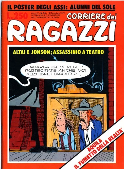 Cover of Altai & Jonson: assassinio a teatro