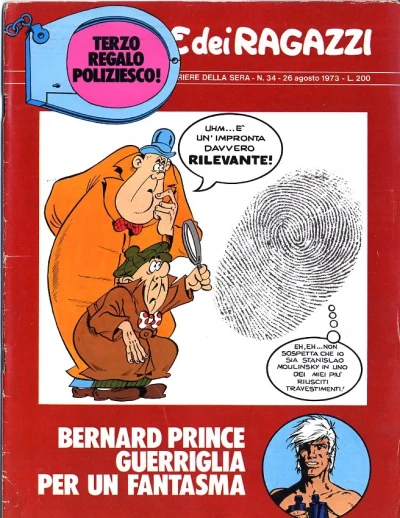 Cover of Bernard Prince guerriglia per un fantasma