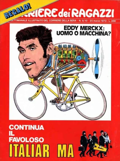 Cover of Eddy Merckx: uomo o macchina?