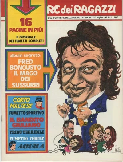 Cover of Fred Bongusto il mago dei sussurri