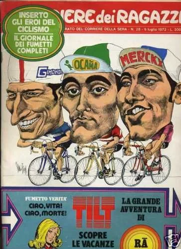 Cover of Gli Eroi del Ciclismo