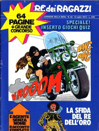 Cover of La sfida del re dell'oro