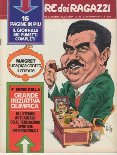 Cover of Maigret: una pipa contro il crimine