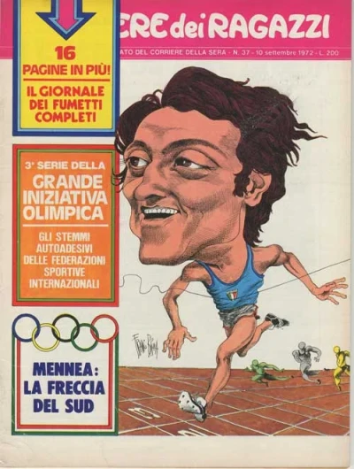 Cover of Mennea:la freccia del sud