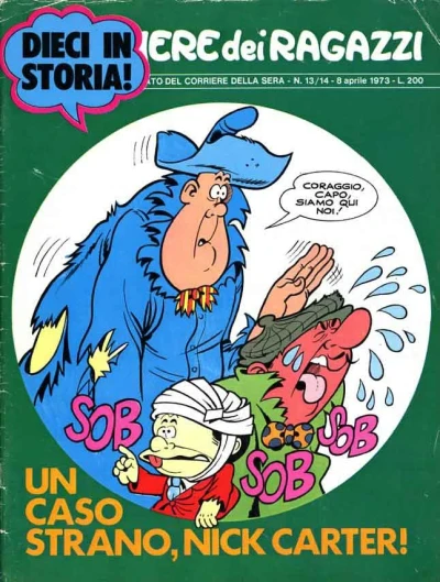 Cover of Un caso strano, Nick Carter!