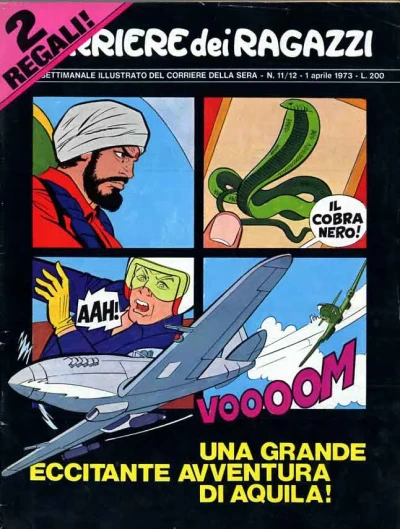 Cover of Una grande eccitante avventura di Aquila!