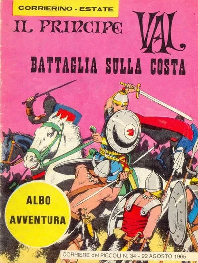 Cover of Il Principe Val - Battaglia sulla costa