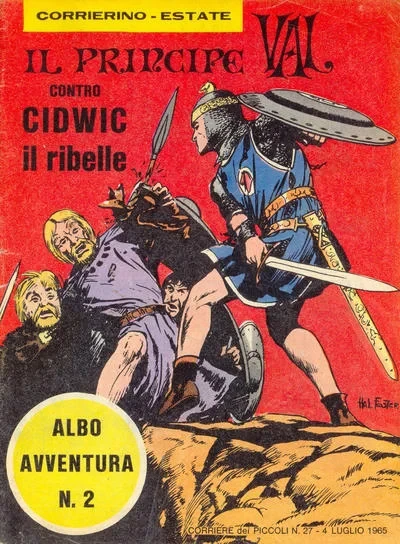 Cover of Il Principe Val contro Cidwic il ribelle