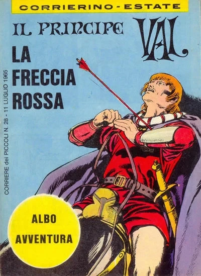 Cover of Il Principe Val - La freccia rossa