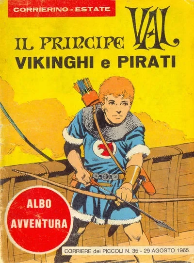 Cover of Il Principe Val - Vikinghi e pirati