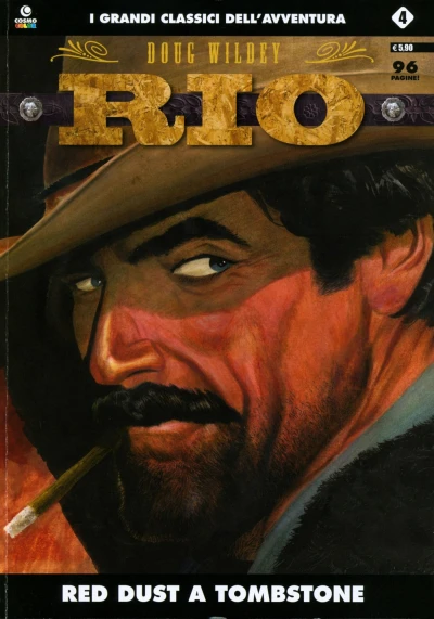 Cover of Rio 4: Red dust a tombstone