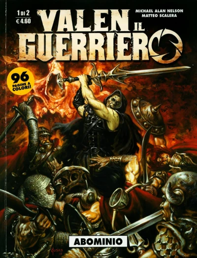 Cover of Valen il guerriero 1: Abominio