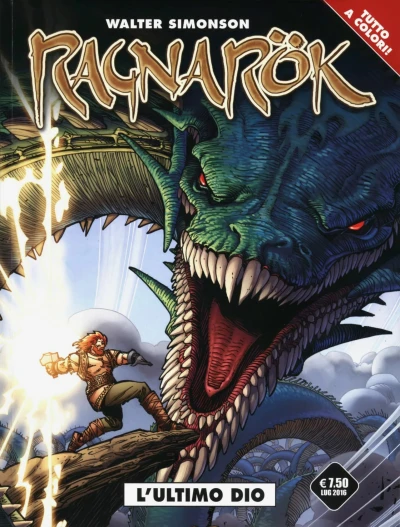 Cover of Ragnarök 1: L'ultimo dio