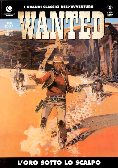 Cover of Wanted 4: L'oro sotto lo scalpo