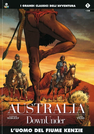 Cover of Australia 1: L'uomo del fiume Kenzie