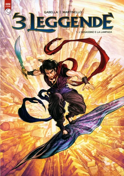 Cover of 3 leggende 1: L'assassino e la lampada