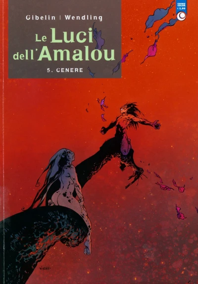 Cover of Le Luci dell'Amalou 5: Cenere