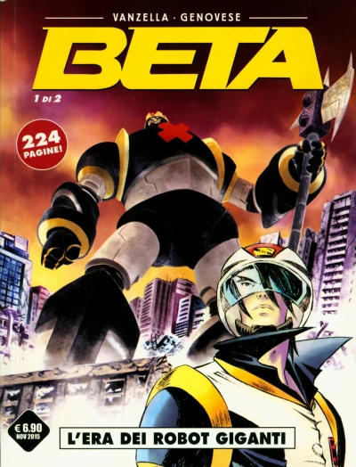 Cover of Beta 1: L'era dei robot giganti