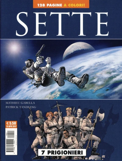 Cover of Sette 4: 7 prigionieri; 7 cannibali