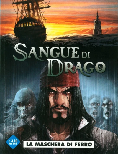 Cover of Sangue di drago 3: La maschera de ferro