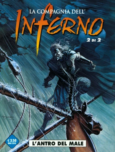 Cover of La compagnia dell'inferno 2: L'antro del male