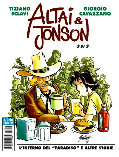 Cover of Altai & Jonson 3: L'inferno del paradiso e altre storie