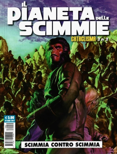 Cover of Il pianeta delle scimmie: Cataclisma 2: Scimmia contro scimmia