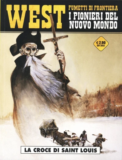 Cover of West - Fumetti di frontiera 6: I pionieri del nuovo mondo: La croce di Saint  Louis