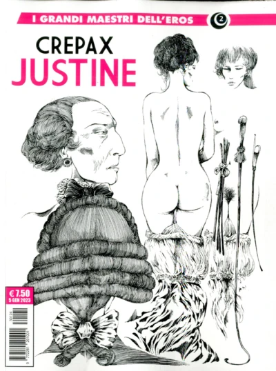 Cover of I grandi maestri dell'eros 2: Justine