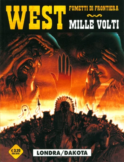 Cover of West - Fumetti di frontiera 19: Mille volti: Londra/Dakota