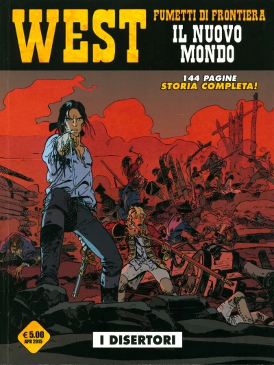 Cover of West - Fumetti di frontiera 21: Il nuovo mondo: I desertori