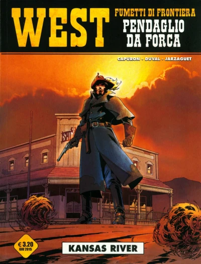 Cover of West - Fumetti di frontiera 23: Pendaglio da forca 2: Kansas river