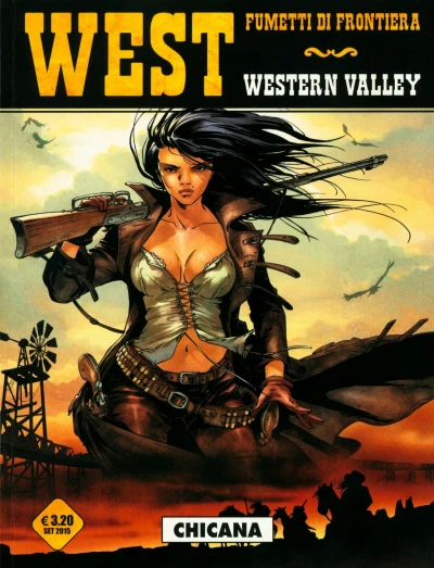 Cover of West - Fumetti di frontiera 26: Western valley: Chicana