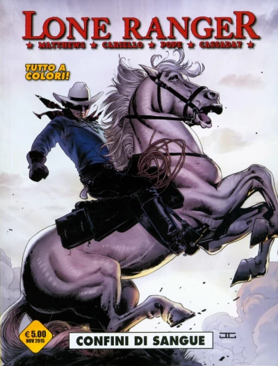 Cover of Lone Ranger 2: Confini di sangue