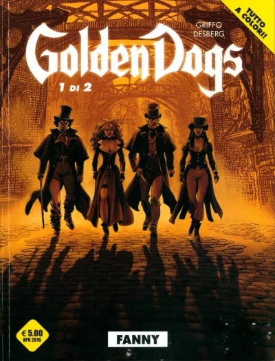 Cover of Golden dogs 1: Fanny