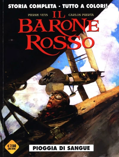 Cover of Il Barone Rosso: Pioggia de sangue
