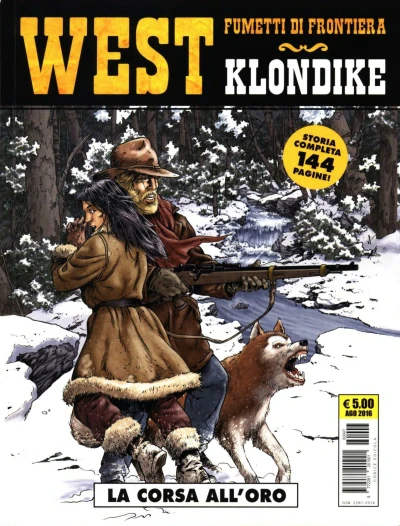 Cover of West - Fumetti di frontiera 29: Klondike: La corsa all'oro